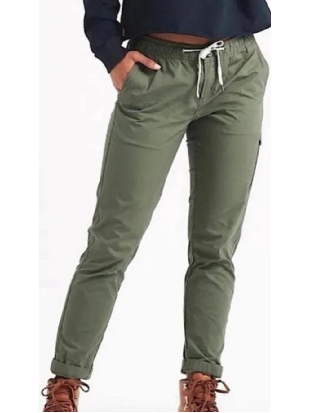 Vuori Women’s Olive Green Ripstop Pants Size XS